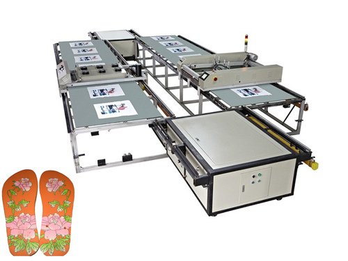 SPT跑臺拖鞋絲網(wǎng)印花機(jī)